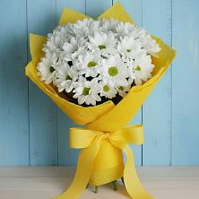 Букет цветов из:  Хризантемы в Молодежный