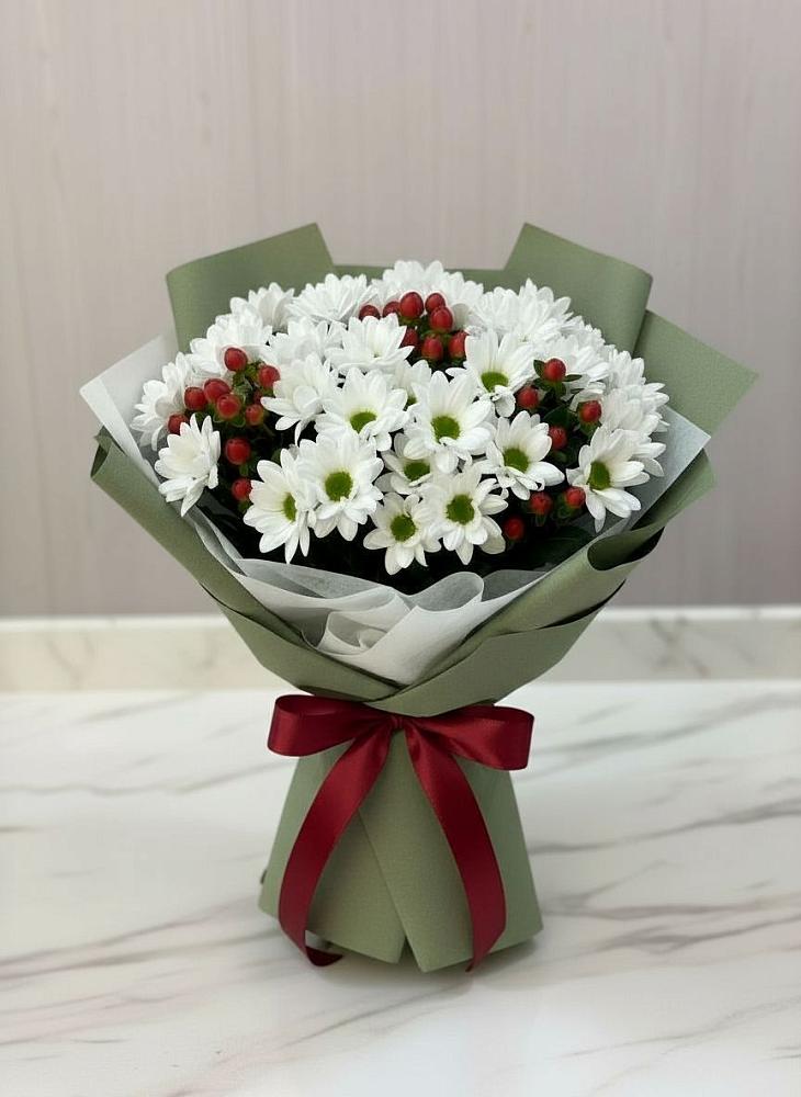 Букет цветов из: Хризантемы в Молодежный