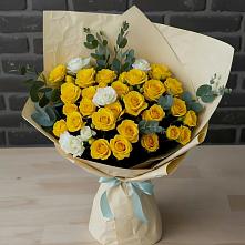 Букет цветов из:  Розы #REPLACE_PRED# Молодежный