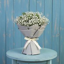 Букет цветов из:  Гипсофила в Молодежный