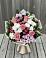 Букет цветов из: Альстромерии, Гвоздики, Розы и Хризантемы в Молодежный