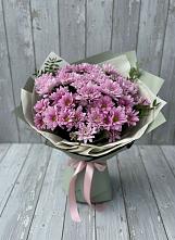 Букет цветов из:  Хризантемы в Молодежный