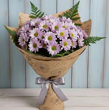 Букет цветов из:  Хризантемы в Молодежный