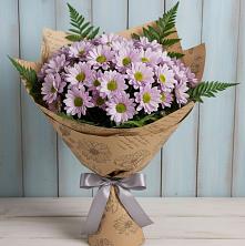 Букет цветов из:  Хризантемы в Молодежный