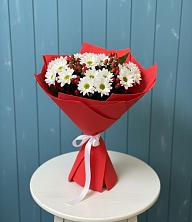 Букет цветов из:  Хризантемы в Молодежный