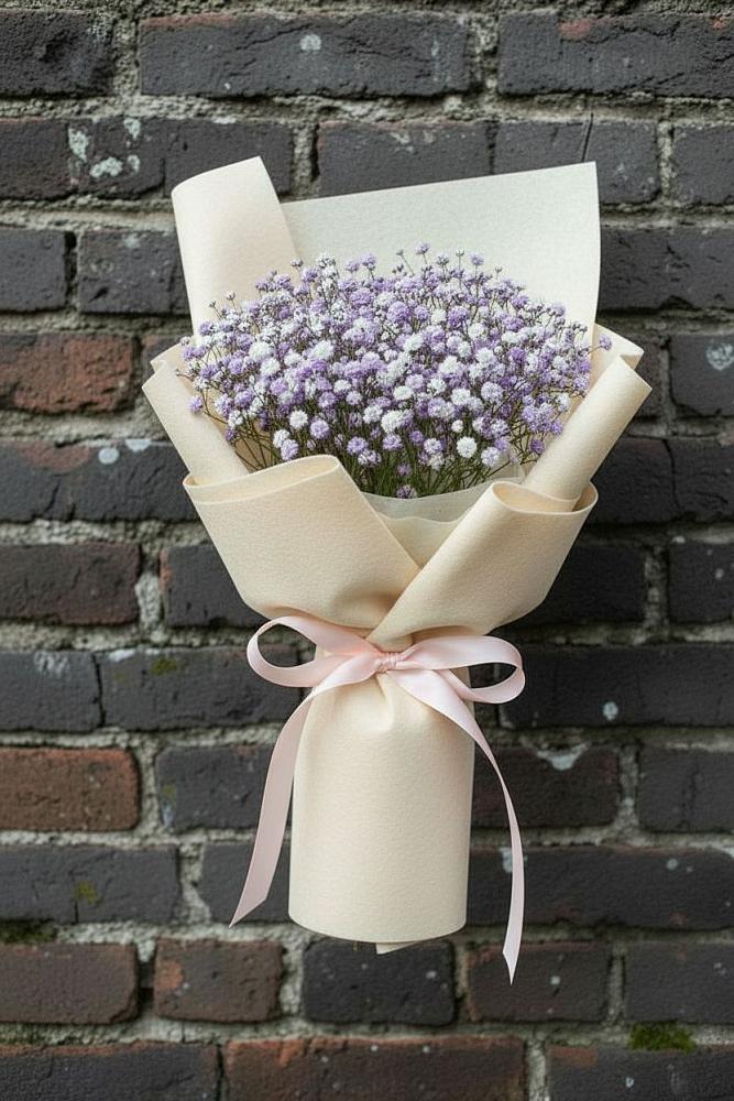 Букет цветов из: Гипсофила в Молодежный