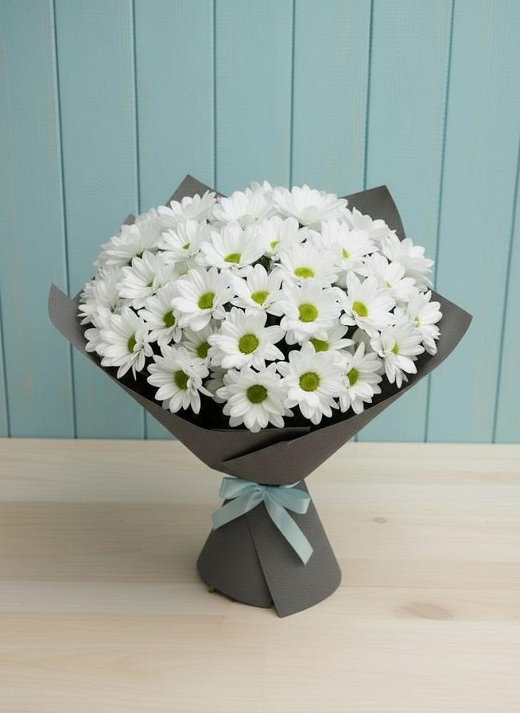 Букет цветов из: Хризантемы в Молодежный