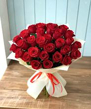 Букет 29 Красных роз в Молодежный