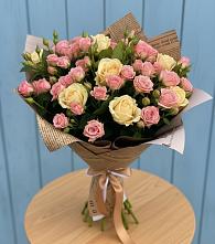 Букет цветов из:  Розы #REPLACE_PRED# Молодежный
