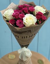 Букет цветов из:  Розы #REPLACE_PRED# Молодежный