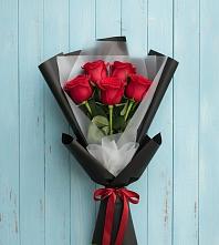 Букет цветов из:  Розы #REPLACE_PRED# Молодежный