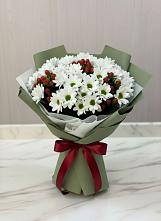 Букет цветов из:  Хризантемы #REPLACE_PRED# Молодежный