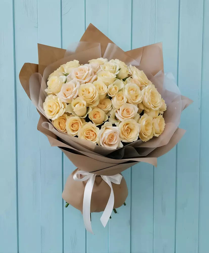 Букет Кремовое облако в Молодежный