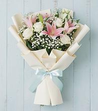 Букет цветов из:  Лилии в Молодежный