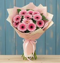 Букет цветов из:  Герберы в Молодежный