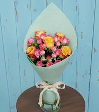 Букет цветов из:  Розы #REPLACE_PRED# Молодежный