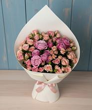 Букет цветов из:  Розы #REPLACE_PRED# Молодежный
